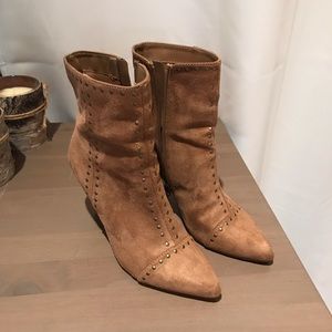 3/$30 Faux Suede Ankle Booties